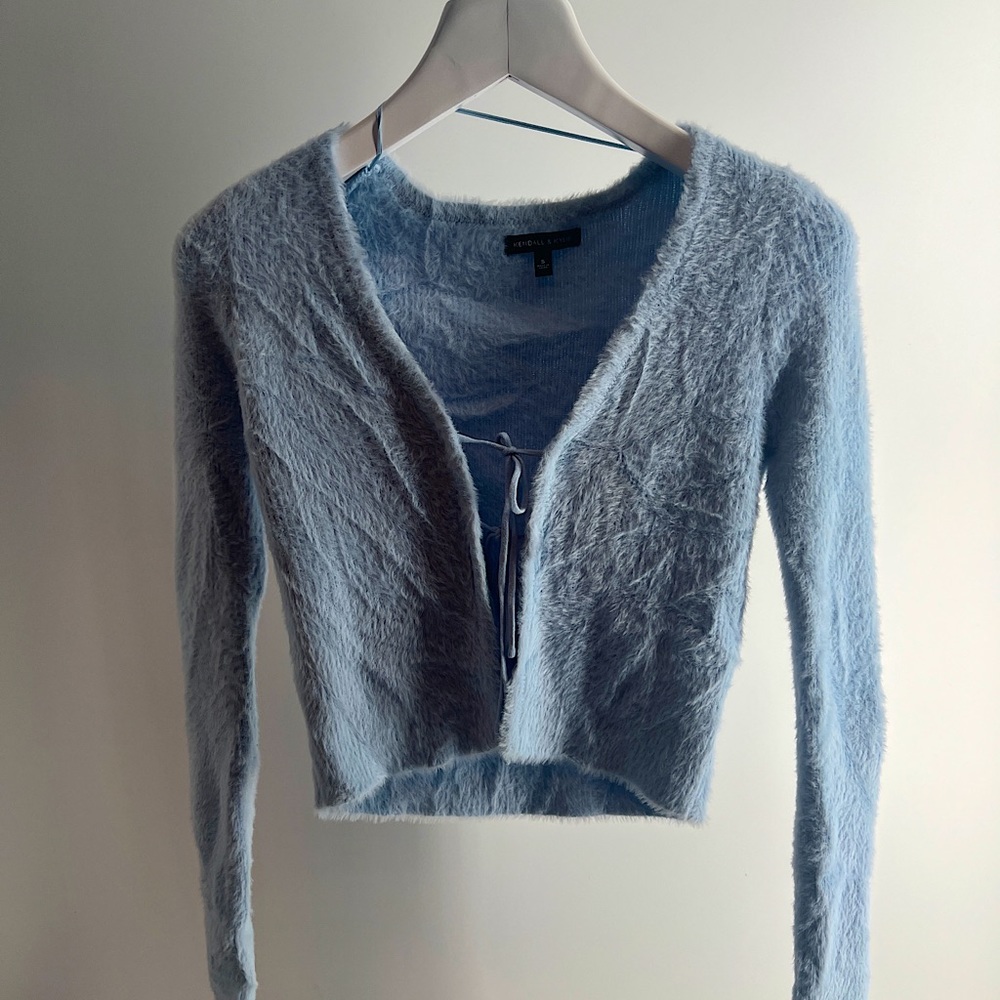 Kendall & Kylie Blue Sweater